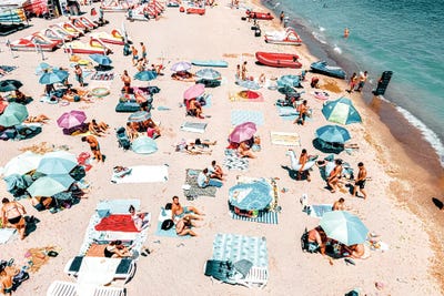 Waterfront II by Radu Bercan metal wall art