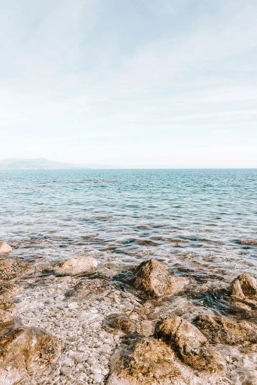 Sea Waves On French Riviera