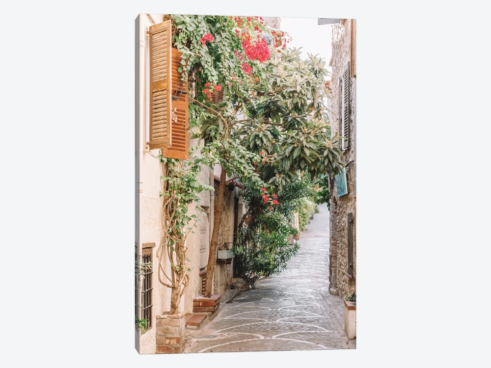Charming Antibes City Streets, France, French Riviera, Cote D'Azur by Radu Bercan 1-piece Canvas Art