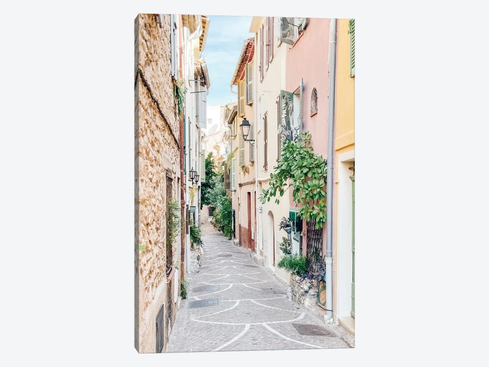 Antibes City Streets In Autumn, France, French Riviera, Cote D'Azur by Radu Bercan 1-piece Canvas Art Print