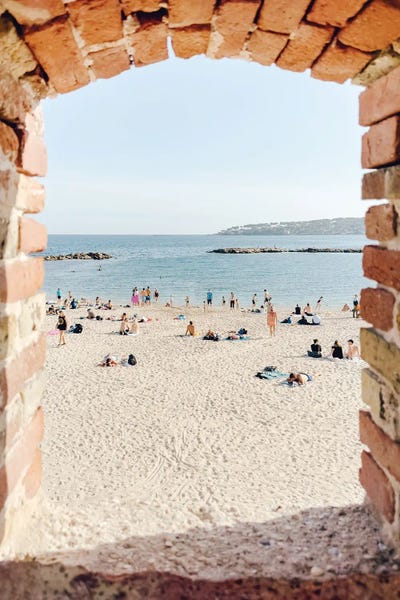 Radu Bercan: Antibes Beach, France, French Riviera, Cote D'Azur by Radu Bercan