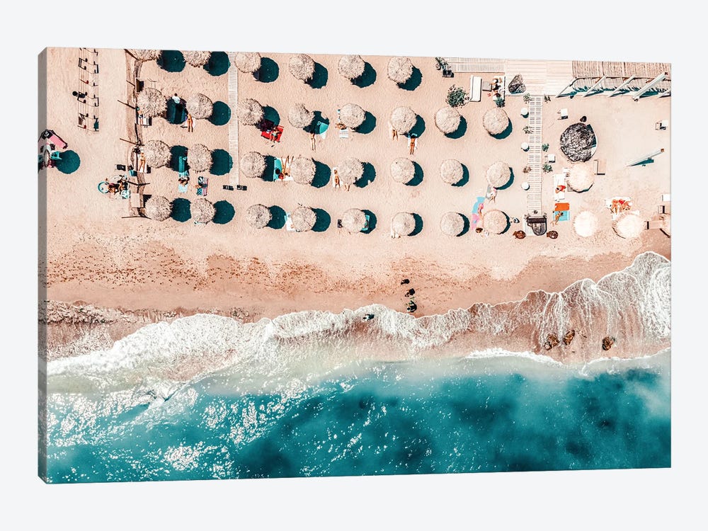 Aerial Beach by Radu Bercan 1-piece Canvas Art