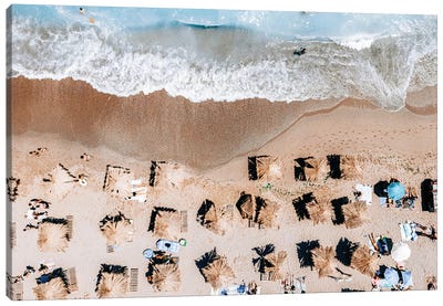 Aerial Waves V Canvas Art Print - Aerial Beaches 