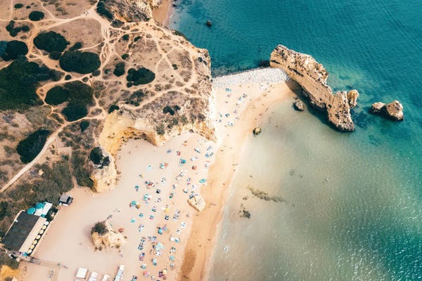 Radu Bercan: Algarve Coastline by Radu Bercan