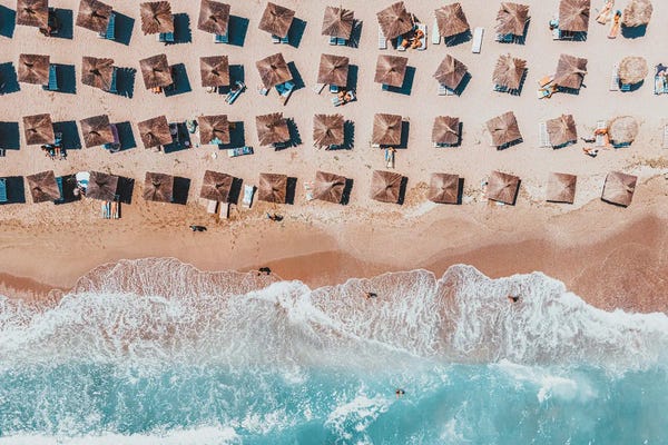 Radu Bercan: Australian Beach II by Radu Bercan