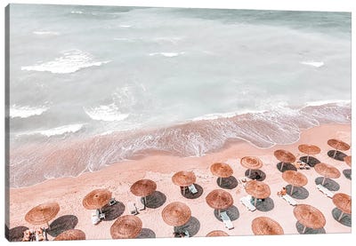 Australian Beach V Canvas Art Print - Aerial Beaches 
