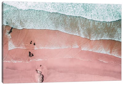 Beach Canvas Art Print - Aerial Beaches 