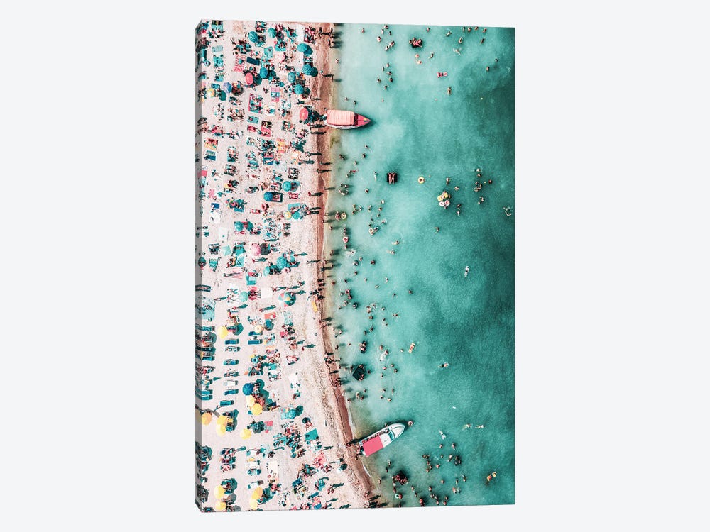 Beach with People by Radu Bercan 1-piece Canvas Wall Art