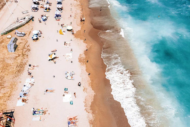 Beach with People IV by Radu Bercan wall art