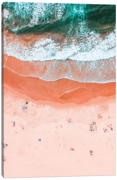 Bondi Beach II Canvas Art Print - Aerial Beaches 