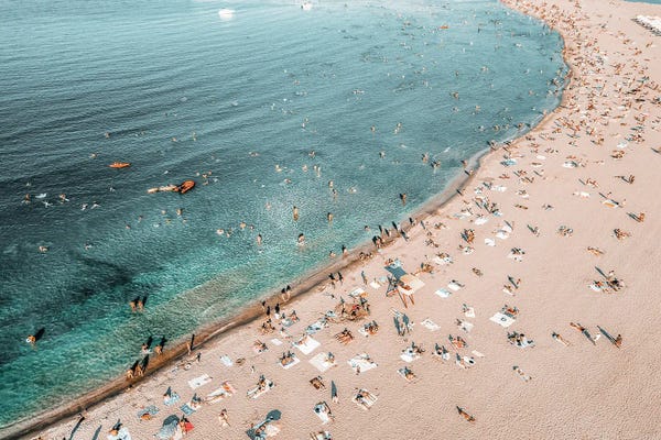 Radu Bercan: Bondi Beach III by Radu Bercan