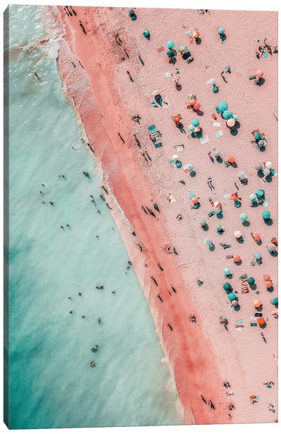 Bondi Beach IV Canvas Art Print - Aerial Beaches 