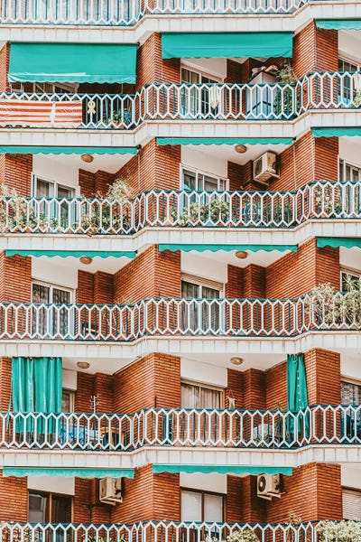 Radu Bercan: Building in Barcelona by Radu Bercan