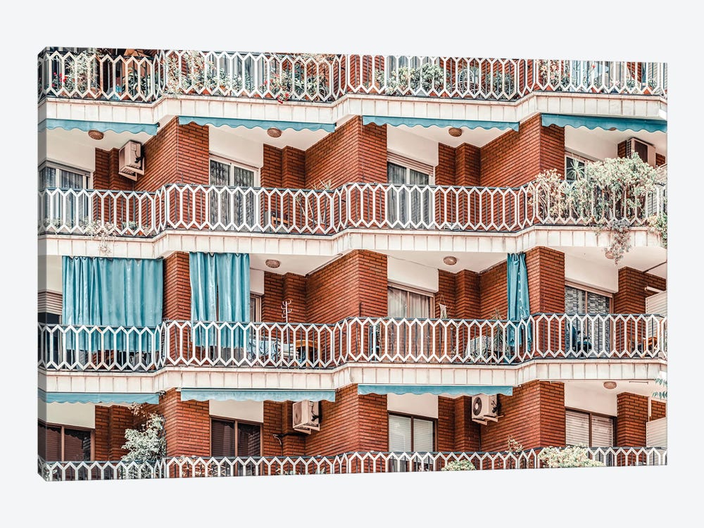 Building in Barcelona II by Radu Bercan 1-piece Canvas Print