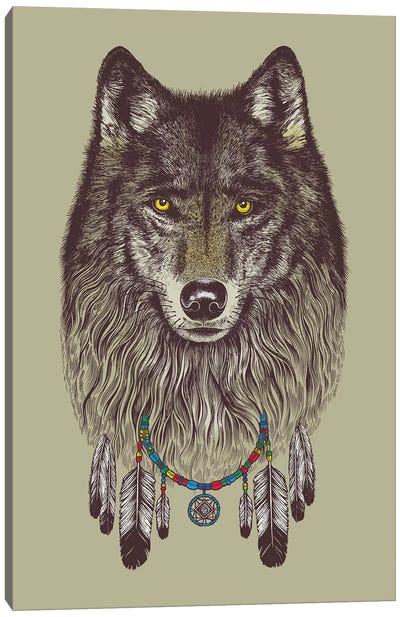 Wolf Dreams Canvas Art Print