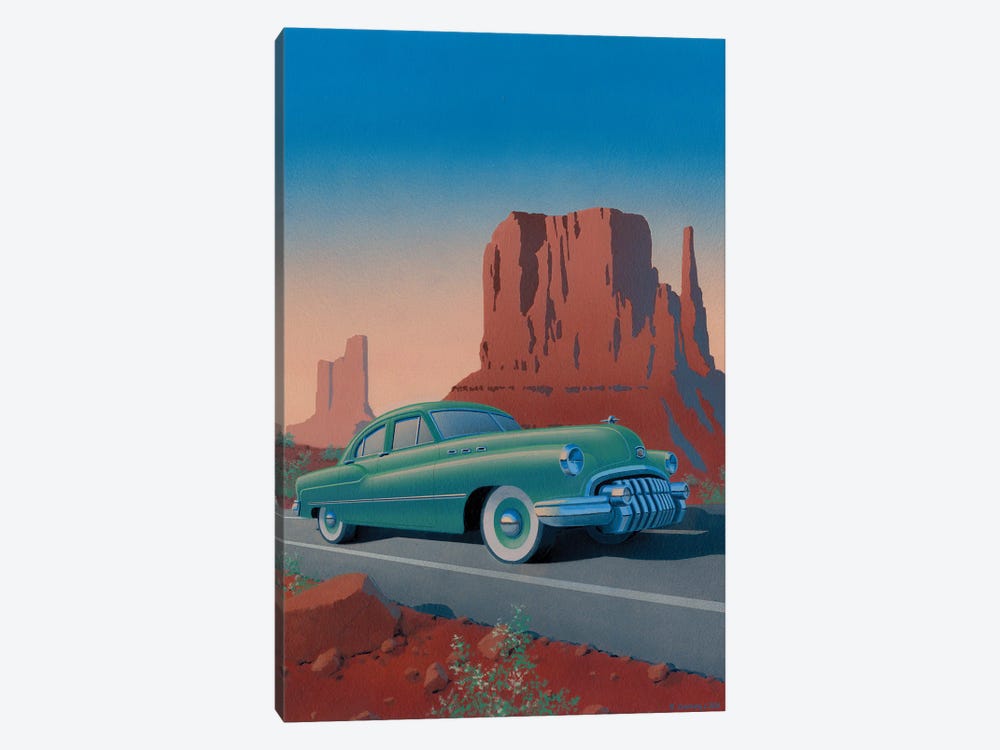 Monument Valley by Richard Courtney 1-piece Canvas Print