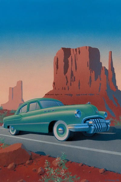 Richard Courtney: Monument Valley by Richard Courtney