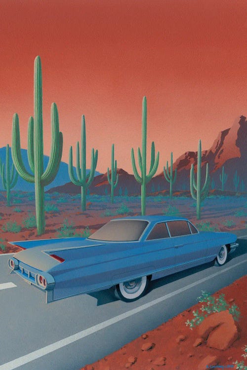 Saguaro National Park by Richard Courtney wall art