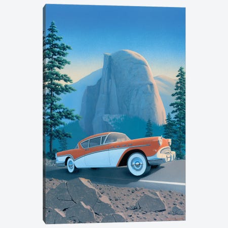 Yosemite Canvas Print #RCC14} by Richard Courtney Canvas Art