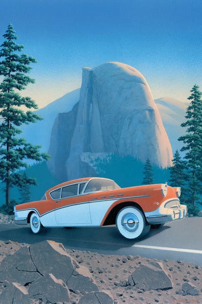 Pine Trees: Yosemite by Richard Courtney