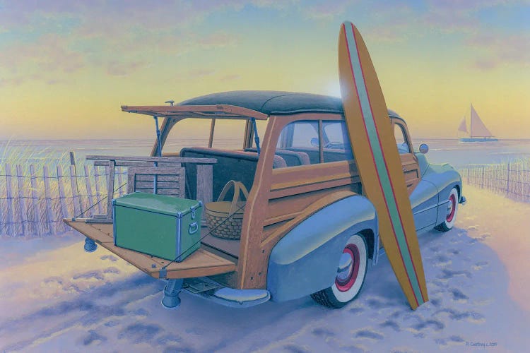 Ready To Go by Richard Courtney wall art
