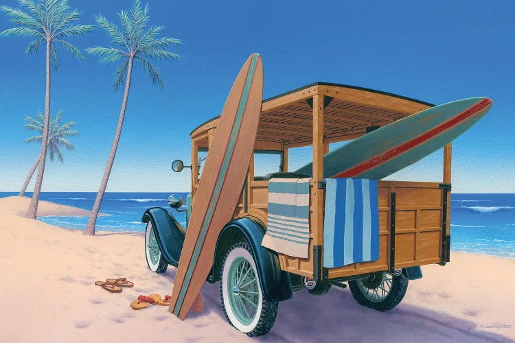The Good Ole Days by Richard Courtney wall art