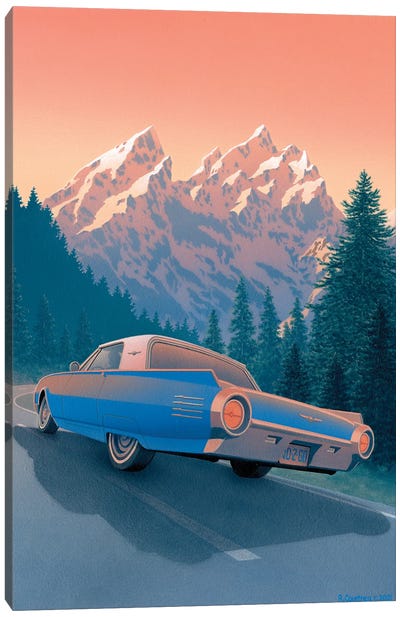 Grand Teton Canvas Art Print - Chevrolet