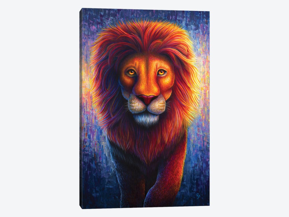 Lion by Rachel Froud 1-piece Canvas Artwork