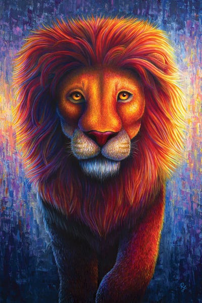 Chromatic Kingdom: Lion by Rachel Froud