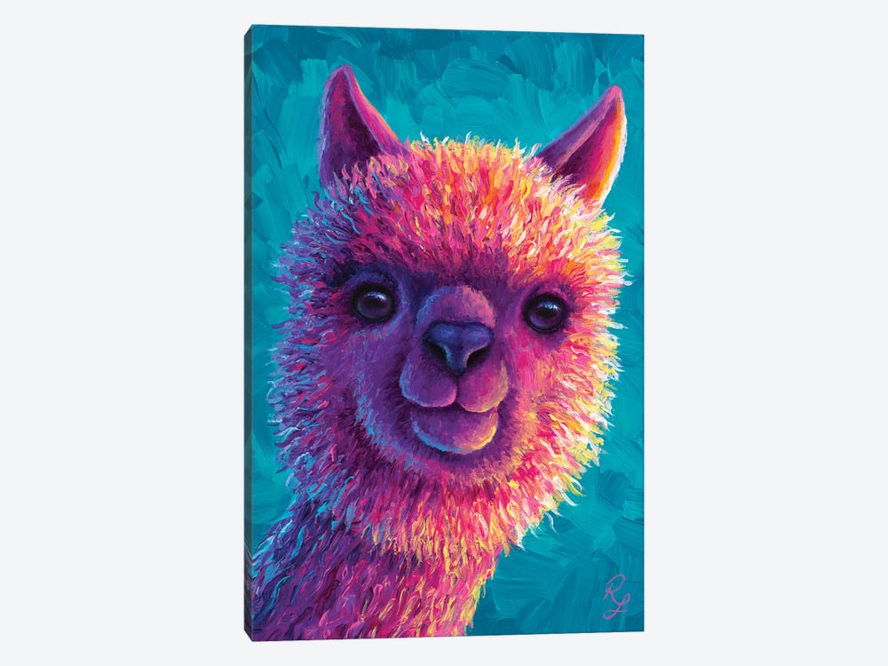 Alpaca by Rachel Froud 1-piece Canvas Artwork