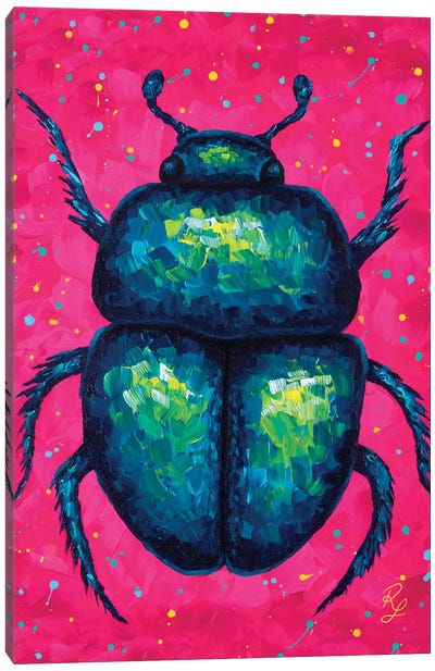 Beetle Canvas Art Print - Beetle Art