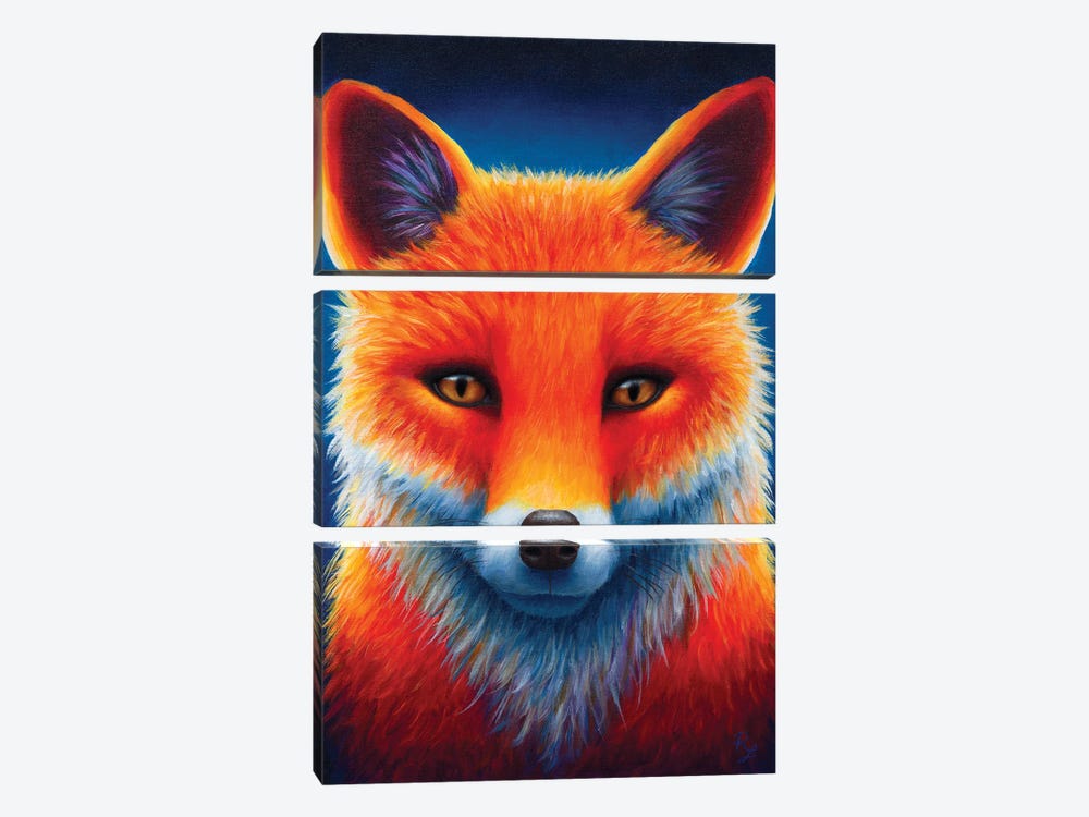 Fox by Rachel Froud 3-piece Canvas Wall Art