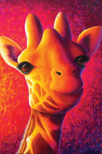Giraffe by Rachel Froud art print