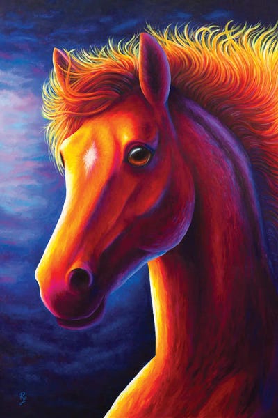 Chromatic Kingdom: Horse by Rachel Froud