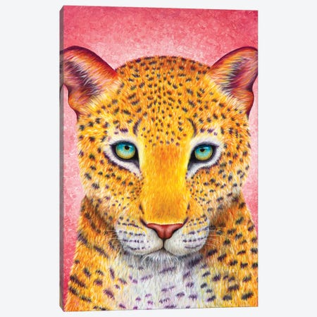 Leopard Canvas Print #RCF9} by Rachel Froud Canvas Art