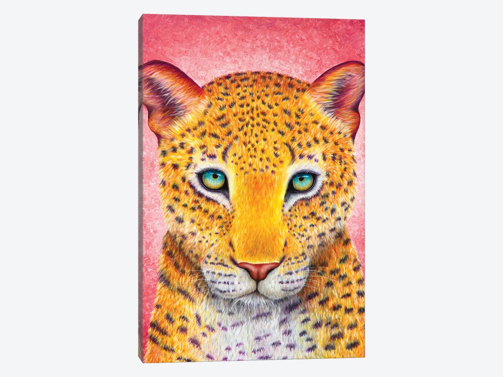 Leopard by Rachel Froud 1-piece Canvas Artwork