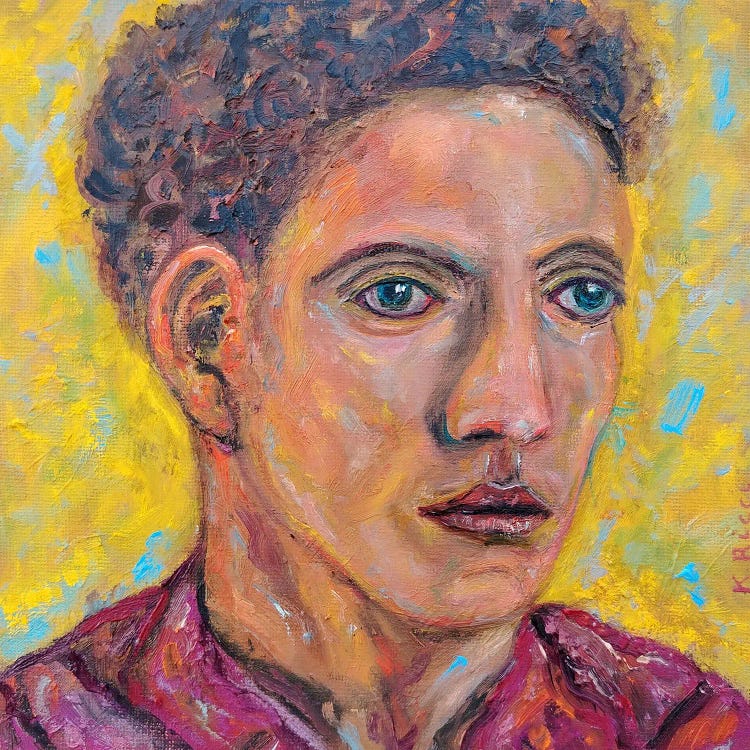 Glamour Portrait by Katia Ricci wall art