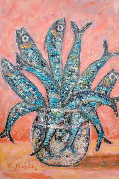 Katia Ricci: Whimsical Fishes Bouquet by Katia Ricci