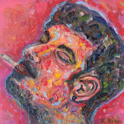 Rebel Ecstasy by Katia Ricci acrylic art print