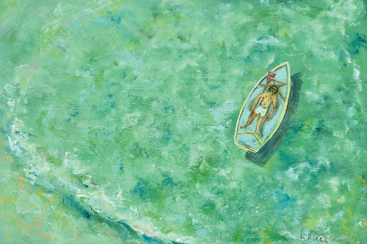 Esmerald Ocean by Katia Ricci wall art