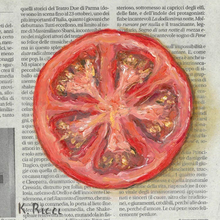 Tomato Half by Katia Ricci wall art