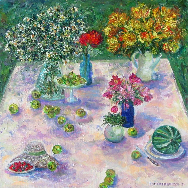 Summer Serenity by Katia Ricci wall art