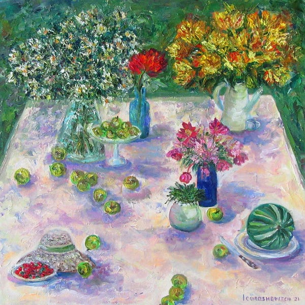 Modern Tablescapes: Summer Serenity by Katia Ricci