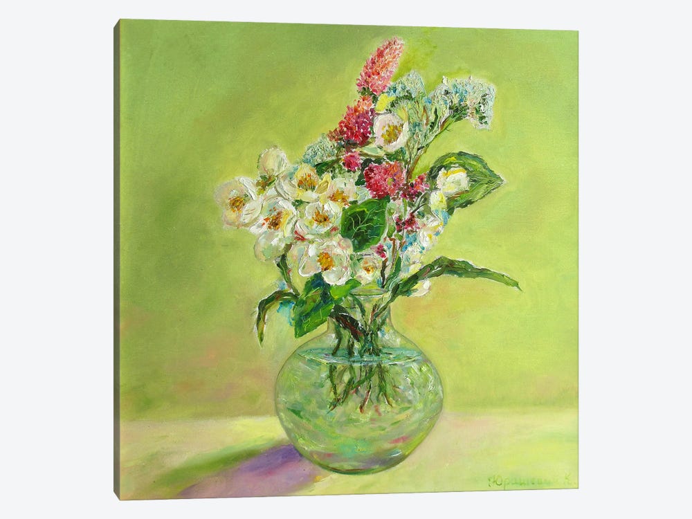 Spring Bouquet by Katia Ricci 1-piece Canvas Art Print