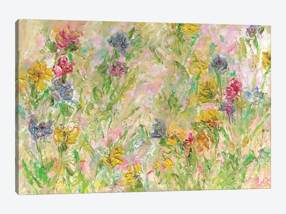 Wildflowers Blossom by Katia Ricci 1-piece Canvas Art