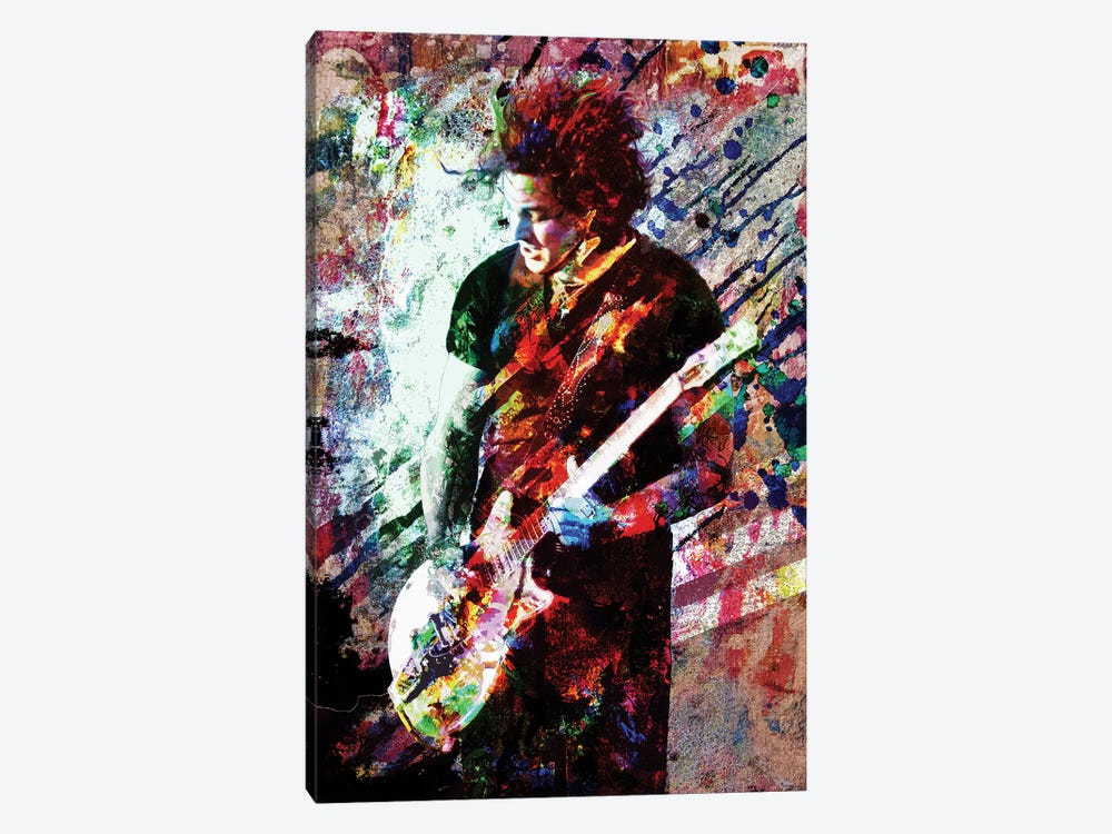 Jack White "She's Got Freedom In The 21st Century" by Rockchromatic 1-piece Canvas Artwork