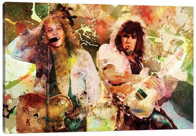 Bon Jovi "Wanted Dead Or Alive" Canvas Art Print