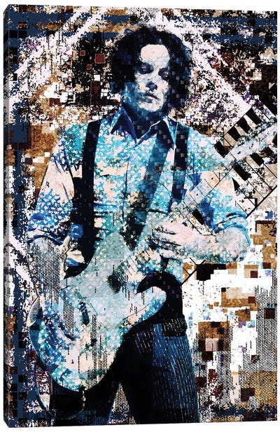 Jack White - "Lazaretto" Canvas Art Print - Rock-n-Roll Art