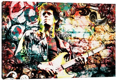 Lou Reed - Velvet Underground "Walk On The Wild Side" Canvas Art Print - Rockchromatic