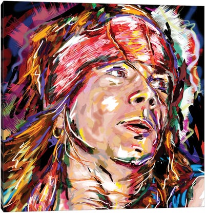 Axl Rose - Guns N' Roses "Sweet Child O' Mine" Canvas Art Print - Guns & Roses